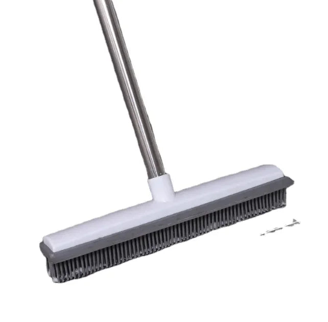 PawClean™ Rubber Bezem – Voor Haar & Vuil van Huisdieren